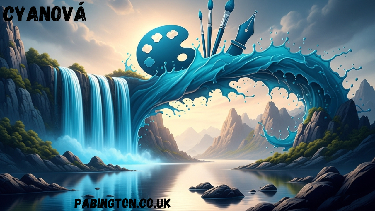 Cyanová